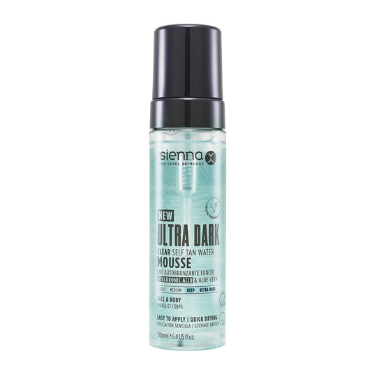 Sienna X Ultra Dark Clear Tan Water Mousse - 190ml
