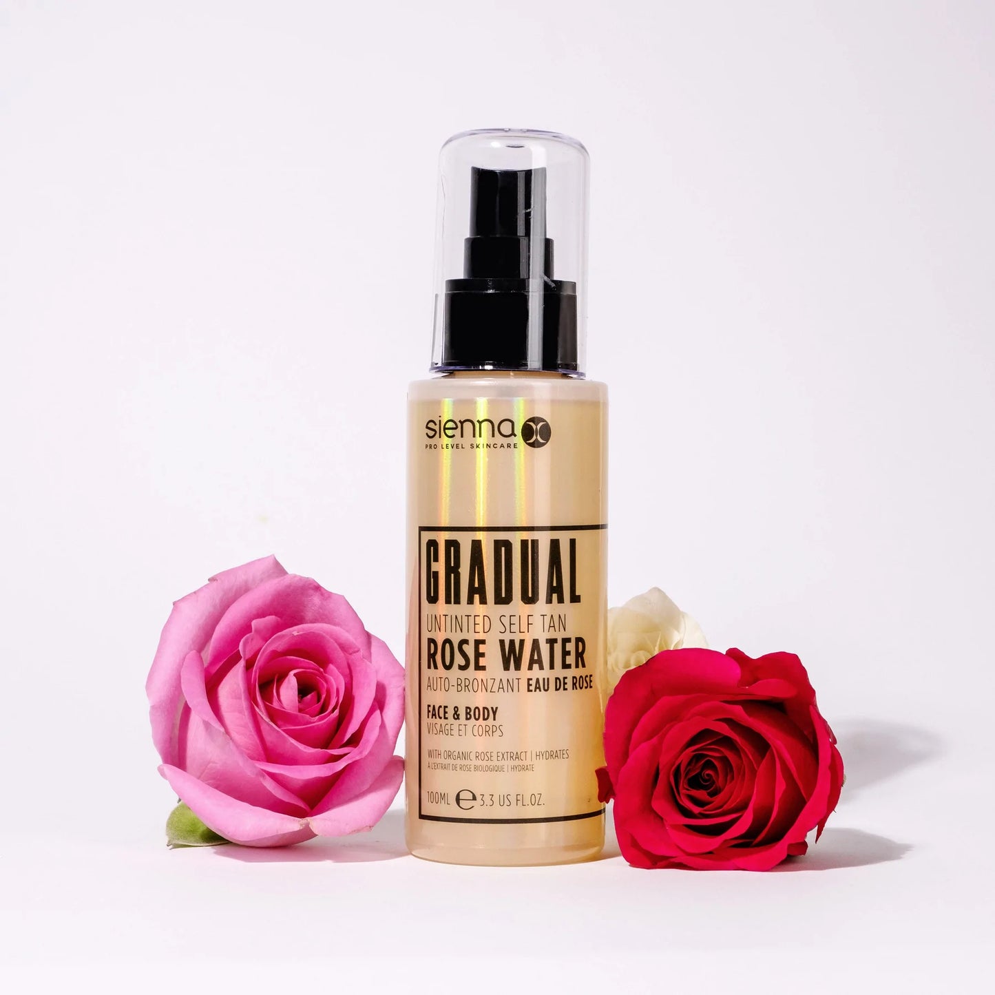 Sienna X Gradual Rose Water Self Tan Mist - 100ml