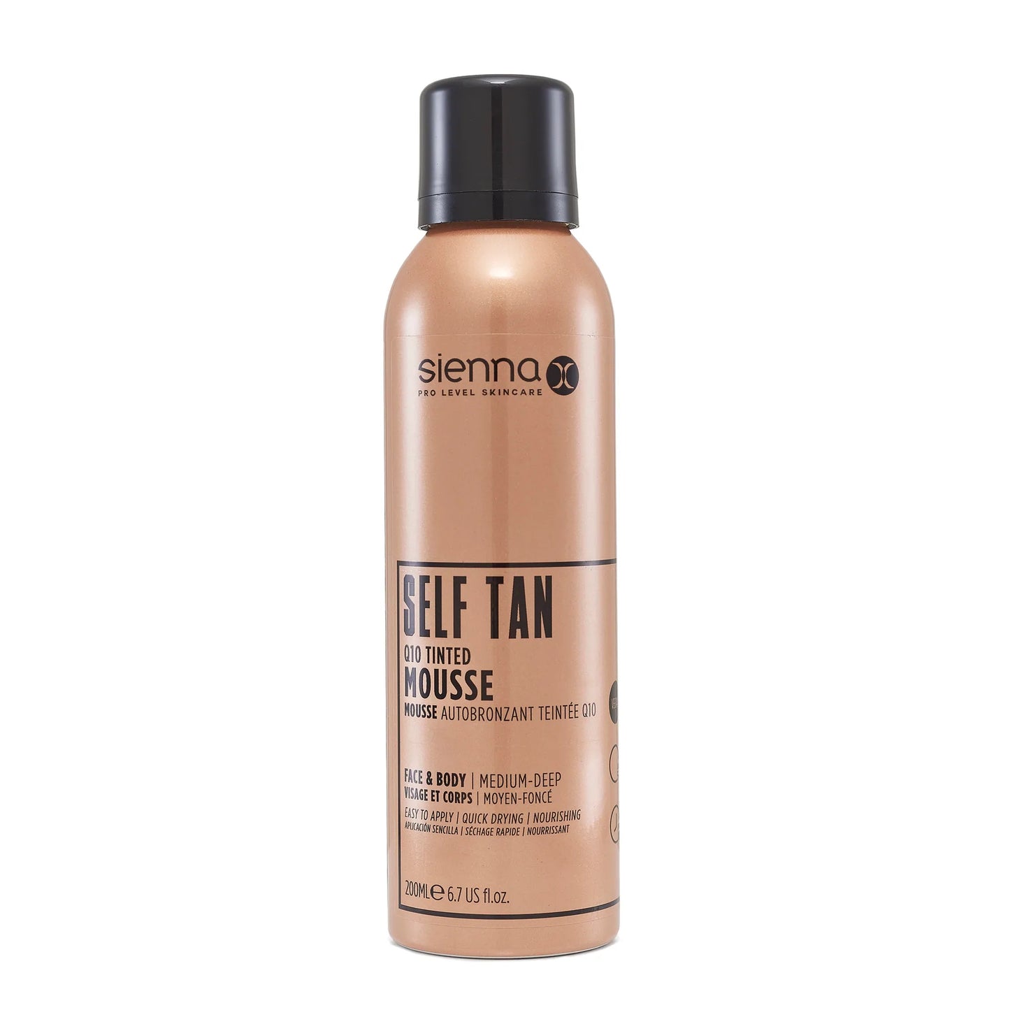 Sienna X Q10 Self Tan Tinted Mousse - 200ml